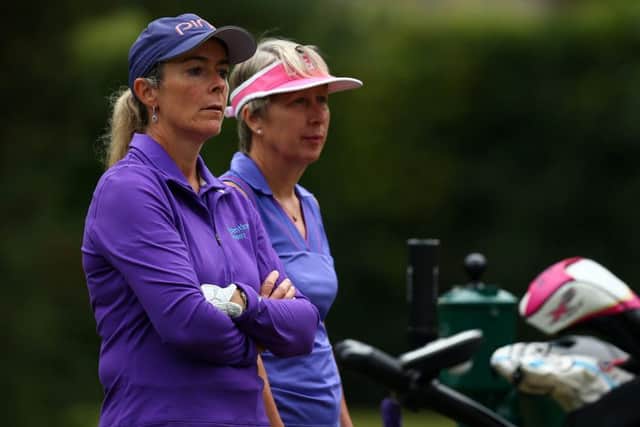Suzanne Dickens (left) and Anne Curwen.