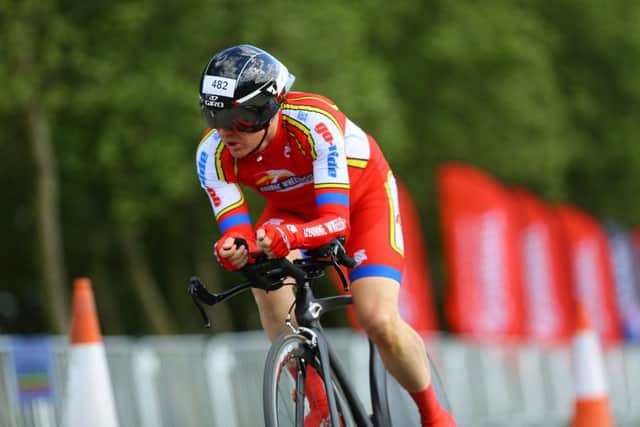 James Gelsthorpe broke a Peterborough Cycling Club record.