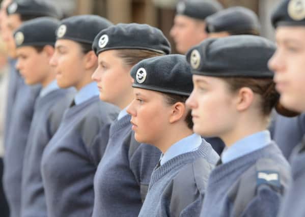 Service to Commemorate the 77th Anniversary of the Battle of Britain at St John's Church, Cathedral Square. Attended by cadets from ATC's 115 and 51 Squadrons. EMN-170917-195102009