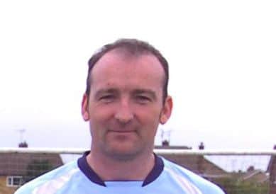Peterborough Sports Reserves manager Chris Bartlett.