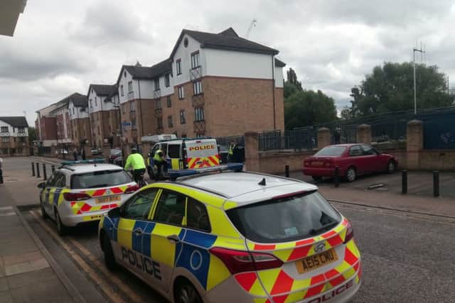 Police at Rivergate