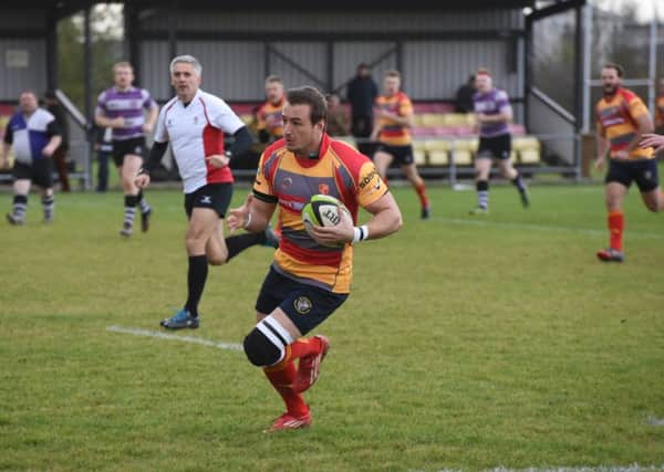 Michael Bean scored a try for Borough.