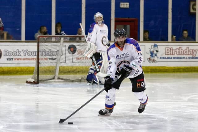 Phantoms' Robert Ferrara in action against Streatham. Photo: Tom Scott - AMOimages.com.