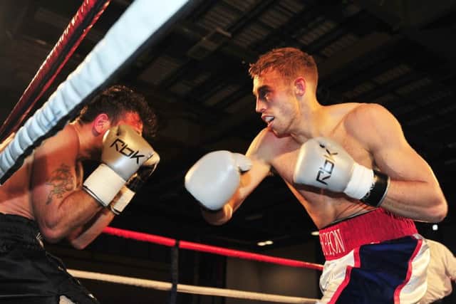 Sam Barrorn in action.