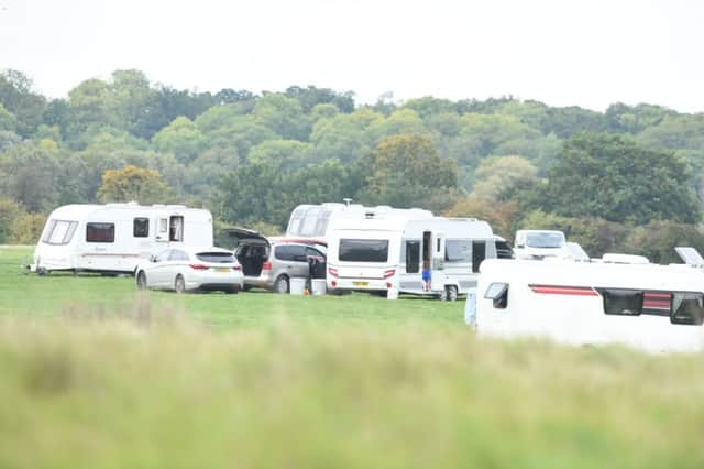 Travellers at Ferry Meadows