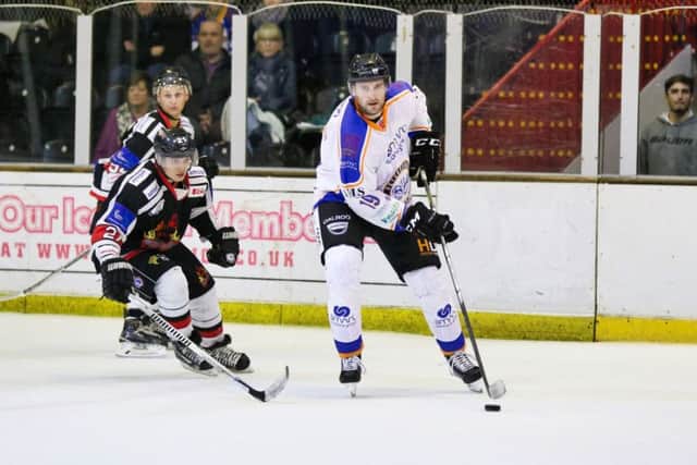 Phantoms man-of-the-match Leigh Jamieson in action against Cardiff. Photo: Tom Scott - AMOimages.com.
