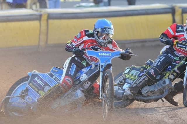 Tom Bacon of Panthers picked up an injury in Workington.