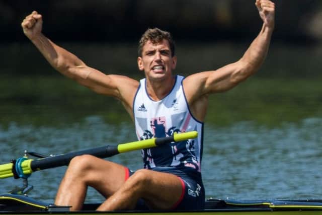 World champion James Fox.