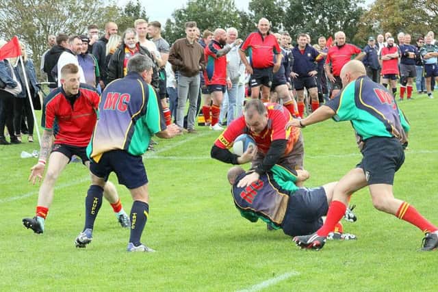 The Mark Collin tribute match. Photo: Mark Le Sage