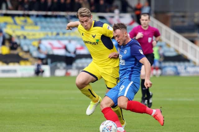 Ricky Miller is expected to lead the Posh attack against Northampton in the Checkatrade Trophy.