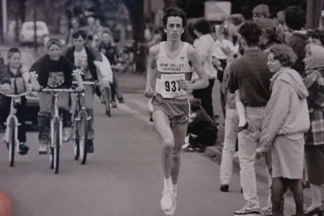 Giovanni Rizzo on his way to victory.