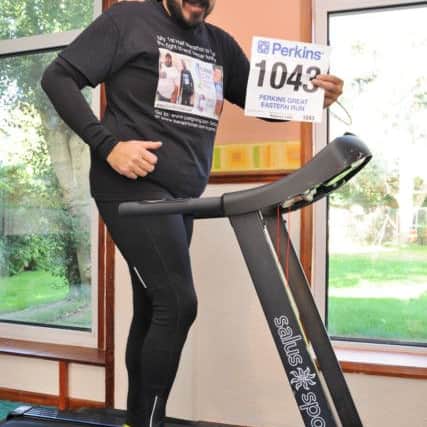 Del Singh training for the Great Eastern Run EMN-170310-170438009