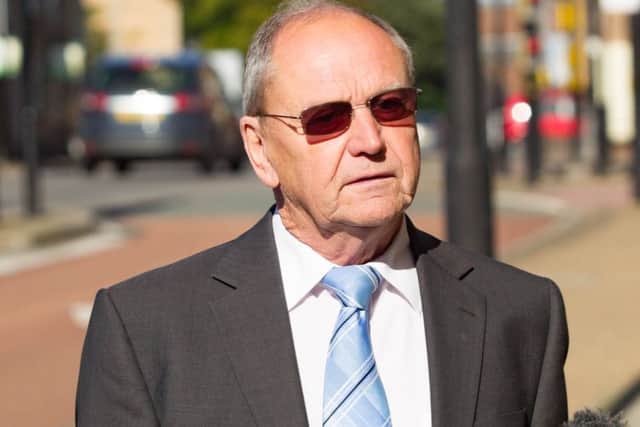 Former Sawtry School head James Stewart arrives at court for sentencing., Law Courts, Huntingdon 06/10/2017. Picture by Terry Harris. THA