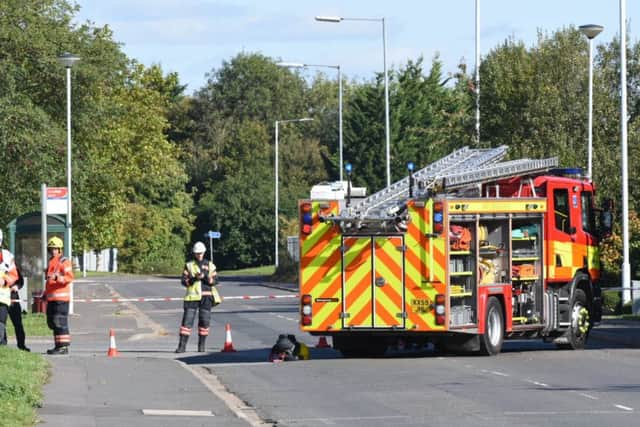 The emergency services at Morley Way