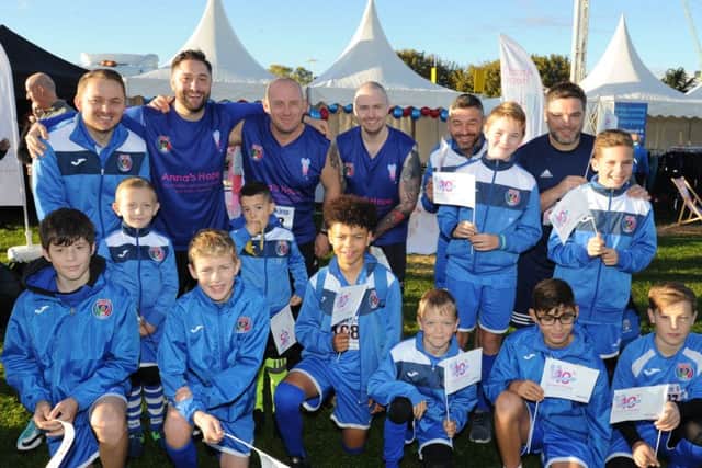 Perkins Great Eastern Run 2017 at the Embankment.  ICA FC Sports team EMN-170810-174605009