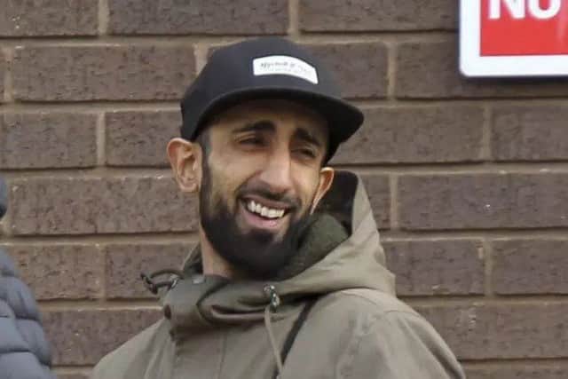 Arun Ali leaving Peterborough Magistrates Court. Picture by Terry Harris. THA