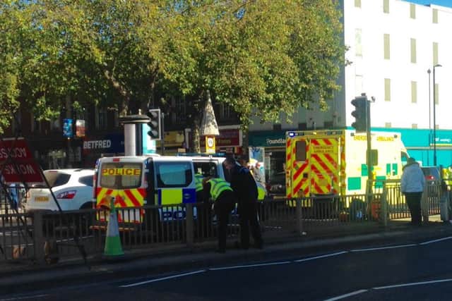 RTC at Bridge Street crossing today