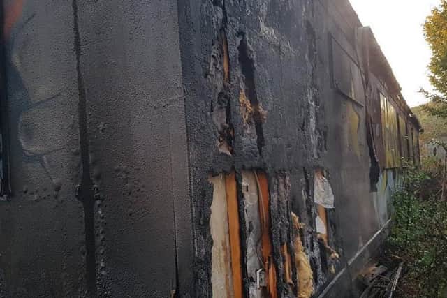 Photo of the fire from Shujah Saklain