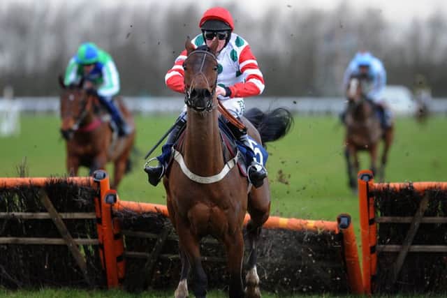 Racing at Huntingdon.
