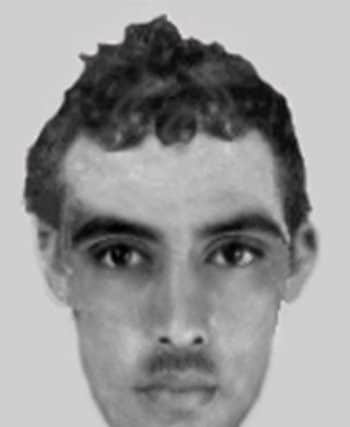 An efit of the man wanted in connection with the incident on October 6