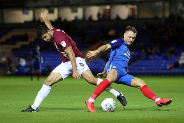 Ricky Miller is still seeking his first Posh goal.