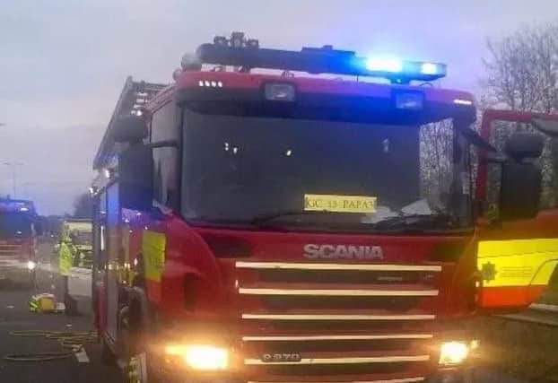 The scene on the A47 this morning. Photo: @roadpoliceBCH