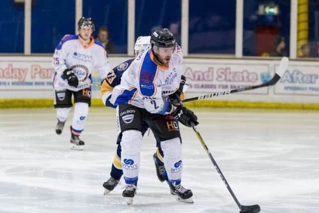 Tom Norton in action against London Raiders. Picture: Tom Scott