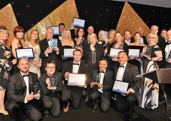 Peterborough Telegraph Business Awards 2017 .  WINNERS GROUP EMN-171118-013356009