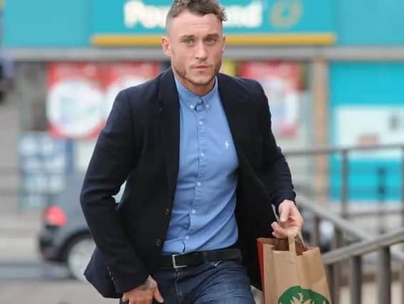Ricky Miller arrives at court today