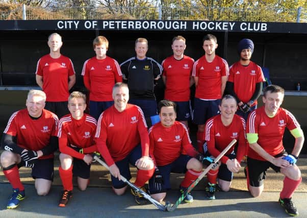 City of Peterborough sixths before a win over Cambs Nomads last weekend: back row, left to right, Rob Fisher, Daniel Backworth, Darren Griffiths, Neil Webb, Alan Selby, Jaqpreet Singh. front, Kevin Ladbrook, Joseph Richardson, Wayne Humphreys, Oliver Sheridan, Rob Harrison, Brian Walden.